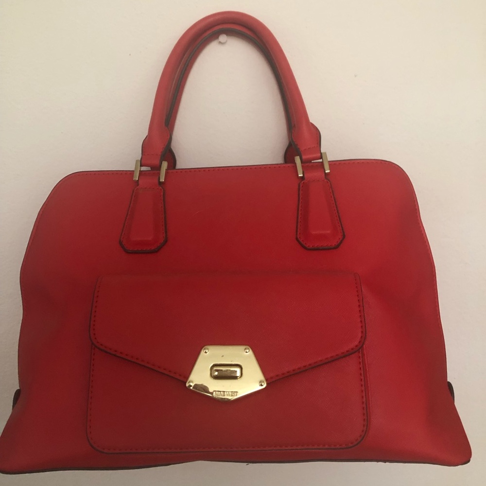 Nine West Red Orange Bag